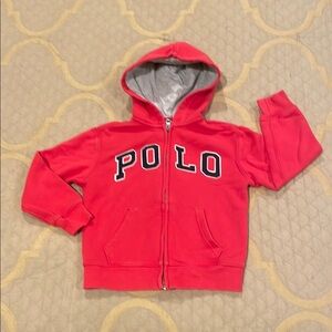 Polo by Ralph Lauren Kids Red Hoodie